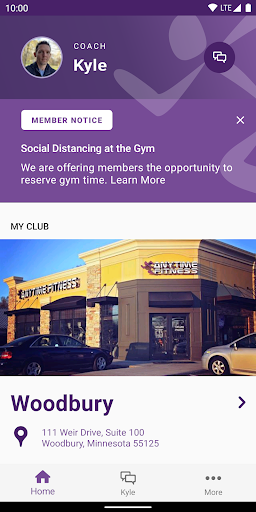 Anytime Fitness - Image screenshot of android app