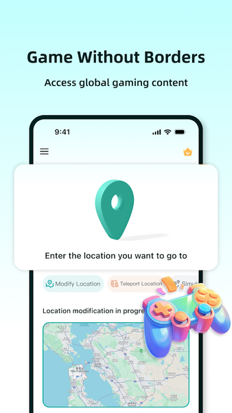 Location Changer-Mock GPS - Image screenshot of android app