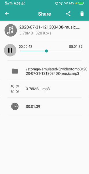 Video To Audio & MP۳ Cutter - عکس برنامه موبایلی اندروید