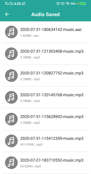 Video To Audio & MP۳ Cutter - عکس برنامه موبایلی اندروید
