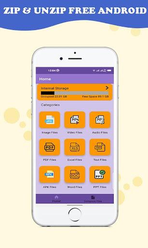 File Compressor & Winzip RAR Tool - Image screenshot of android app