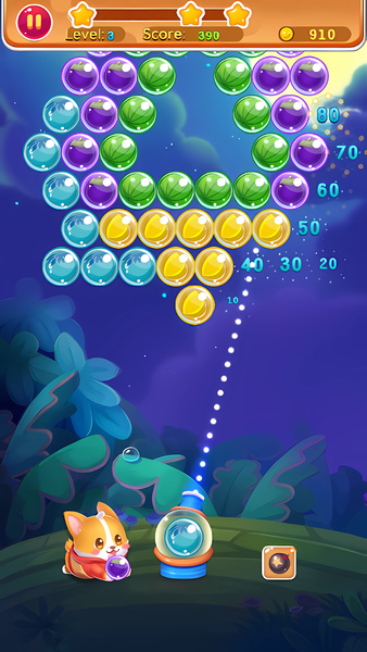 Bubble Fruit Frenzy - Gameplay image of android game