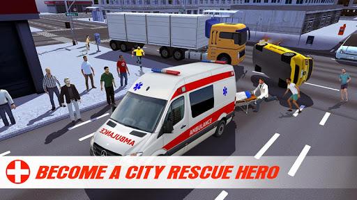 Ambulance Driving Game: Rescue - Image screenshot of android app