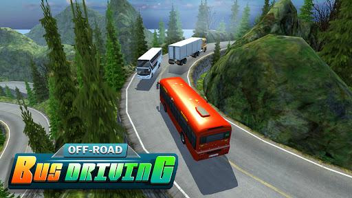 Hill Station Bus Driving Game - Gameplay image of android game