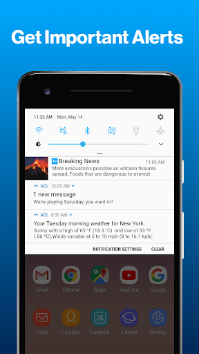 AOL: Email News Weather - Image screenshot of android app