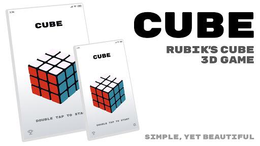 C U B E - rubiks cube ۳d game - عکس بازی موبایلی اندروید