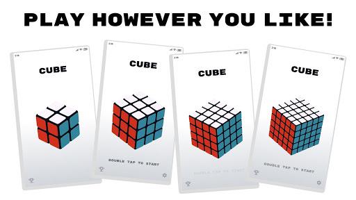 C U B E - rubiks cube ۳d game - عکس بازی موبایلی اندروید
