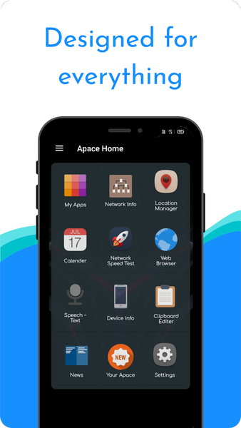 Apace - Simple All in one App - عکس برنامه موبایلی اندروید