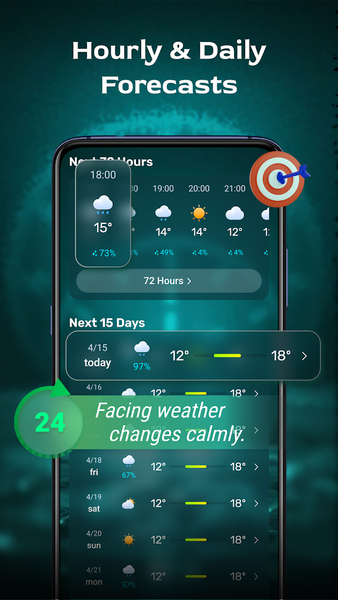 AI Weather Forecast Radar - عکس برنامه موبایلی اندروید