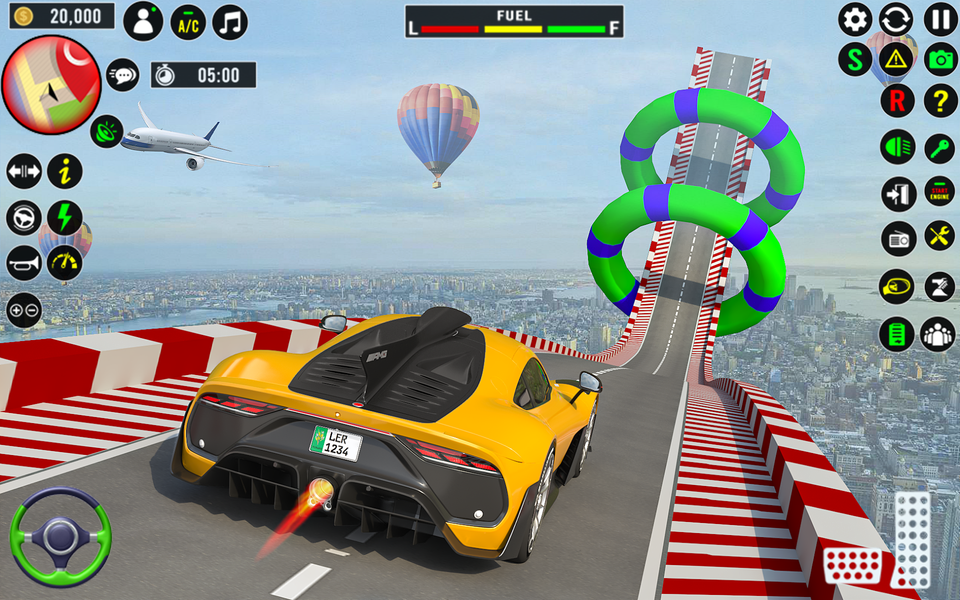 GT Car Stunt - Car Games - Gameplay image of android game