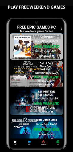 Epic PC Games Radar, EpicGames APK for Android Download