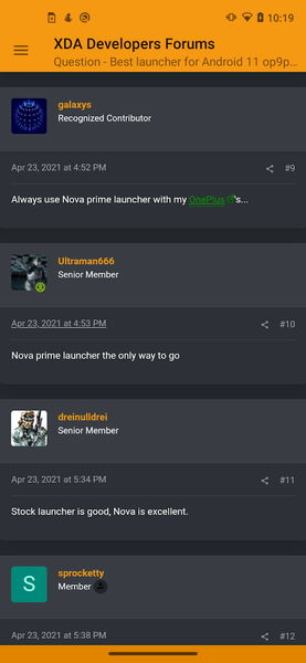 Forum Fiend - Image screenshot of android app