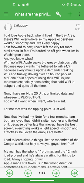Forum Fiend - Image screenshot of android app