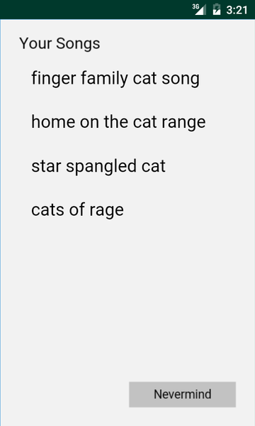 Musical Kittens - Image screenshot of android app