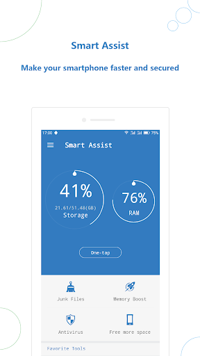 Smart Assist - Clean & Boost & Security - Image screenshot of android app