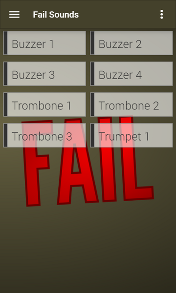 Fail Sounds - Image screenshot of android app