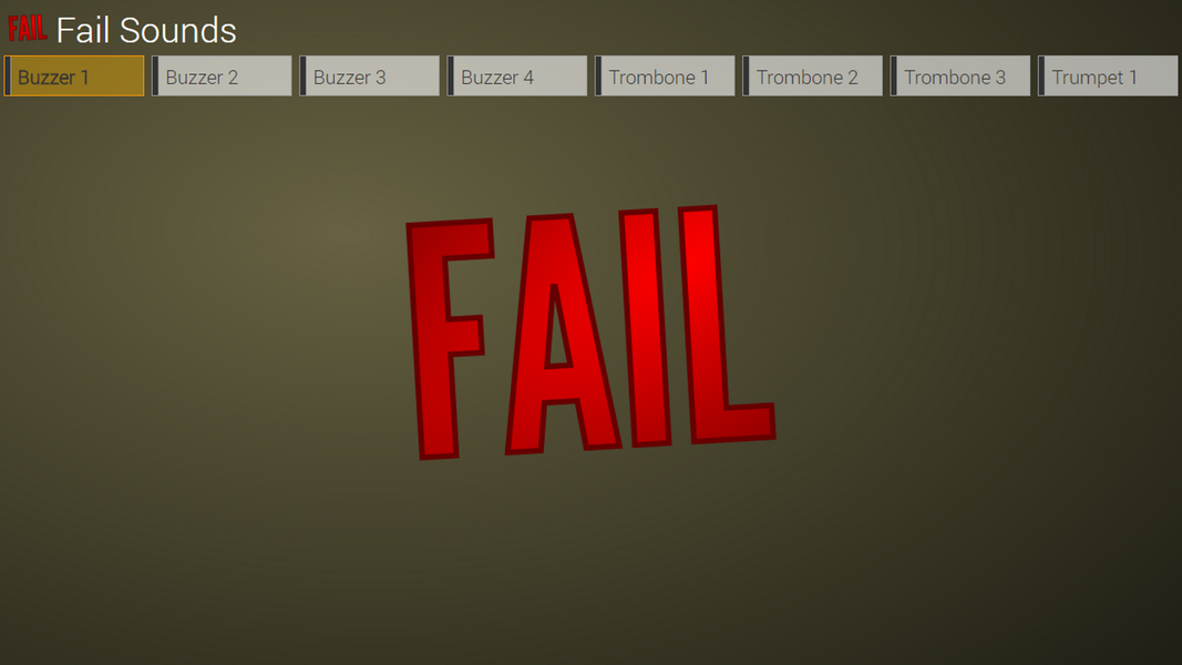 Fail Sounds - عکس برنامه موبایلی اندروید