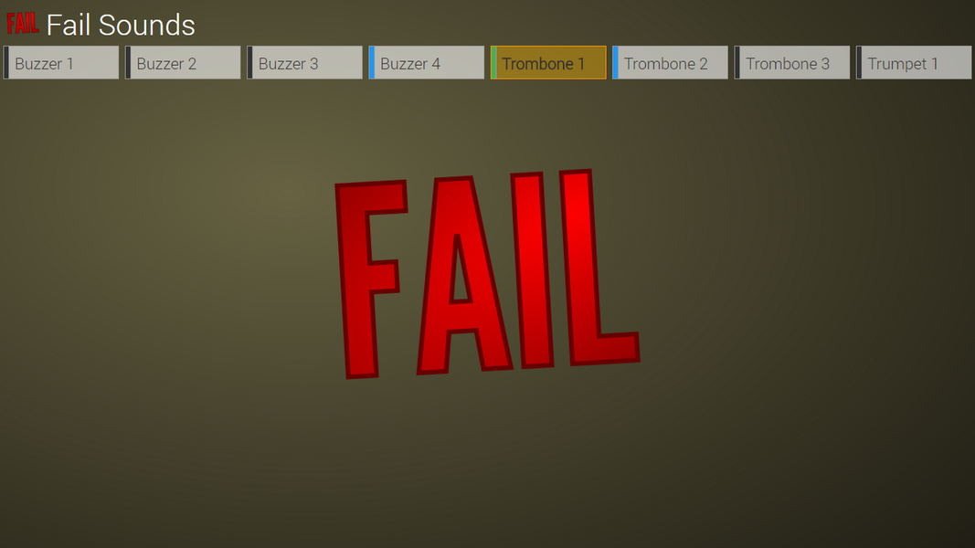 Fail Sounds - عکس برنامه موبایلی اندروید