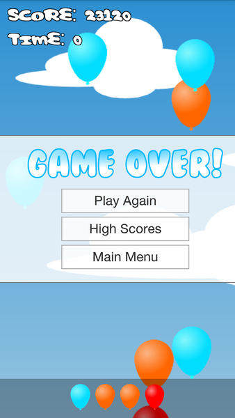 Balloon Tunes - Gameplay image of android game