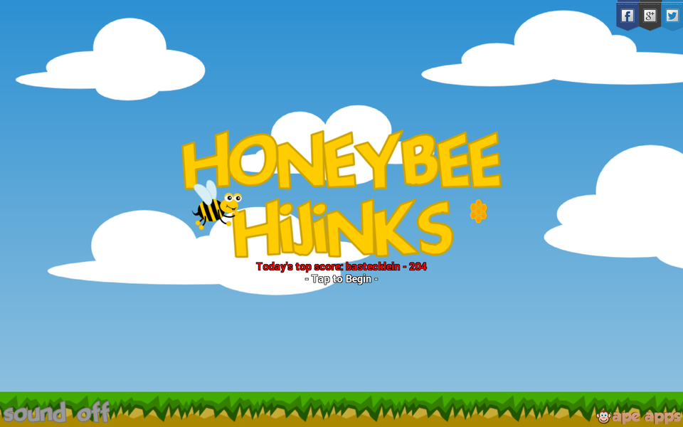 Honeybee Hijinks - عکس بازی موبایلی اندروید