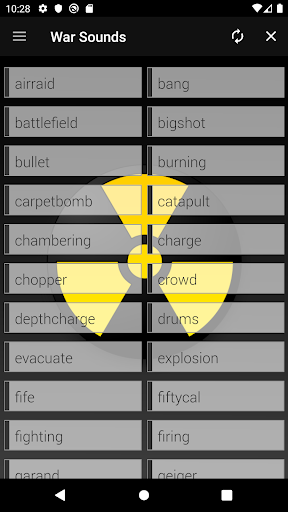 War Sounds - Image screenshot of android app