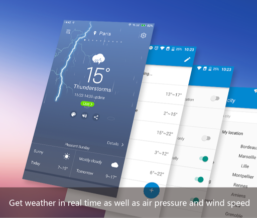 APE Weather ( Live Forecast) - Image screenshot of android app