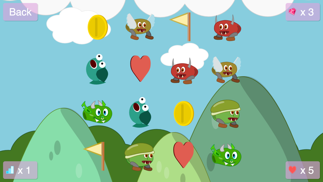 Ginko - Memory Game - عکس بازی موبایلی اندروید