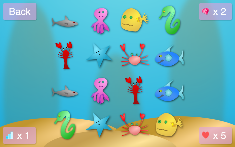 Ginko - Memory Game - عکس بازی موبایلی اندروید