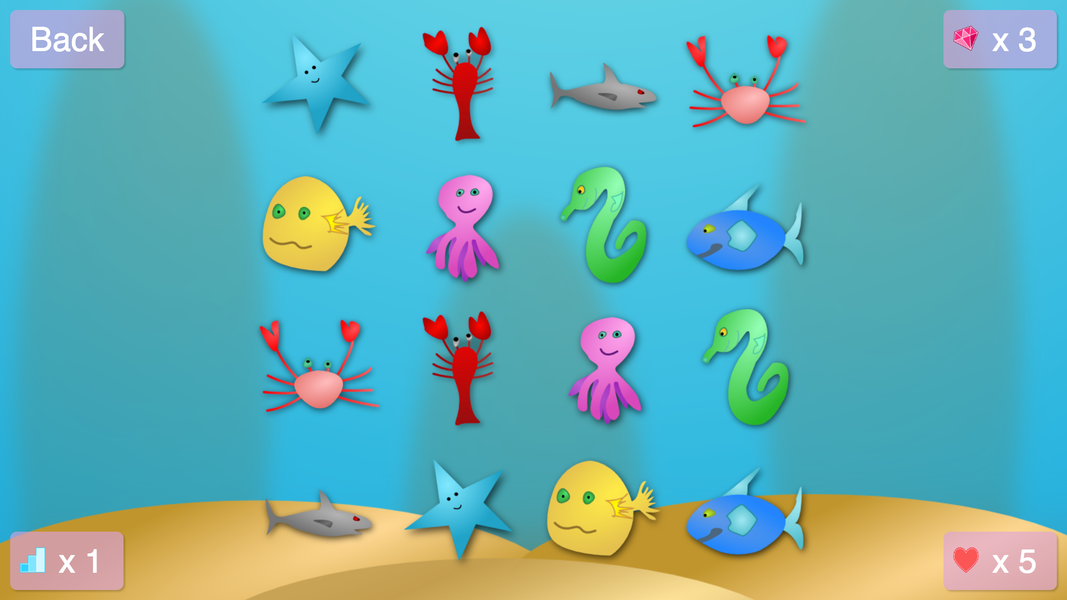 Ginko - Memory Game - عکس بازی موبایلی اندروید