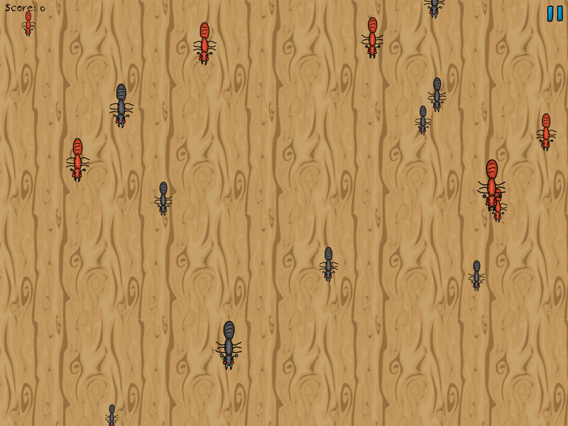 Ant Squash - Gameplay image of android game