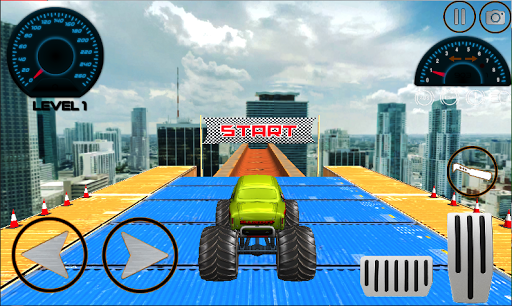 Monster Jump Race Simulator - Gameplay image of android game
