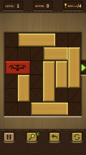 Unblock Me, Red Wood Free - Gameplay image of android game