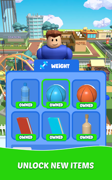 Giant Lift Heroes Idle Workout - عکس بازی موبایلی اندروید