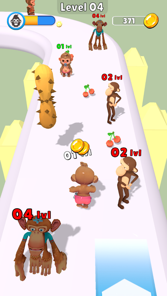 Apes Evolution Gorilla Run - عکس بازی موبایلی اندروید