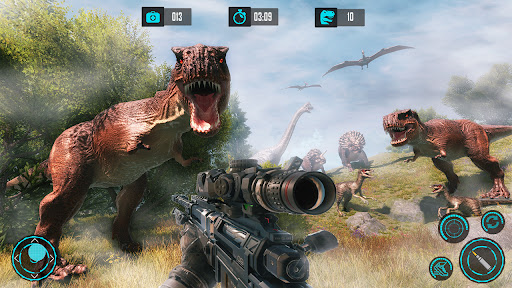 Dinosaur Games: Dino Hunting Games- Animal Games APK برای دانلود اندروید