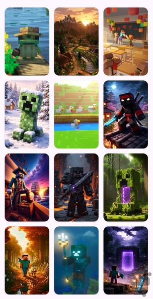 Minecraft Wallpapers - Image screenshot of android app