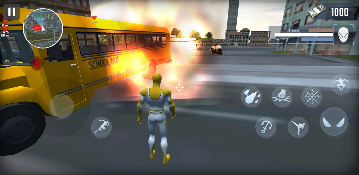 Spider Fighting:Rope Hero City - عکس بازی موبایلی اندروید