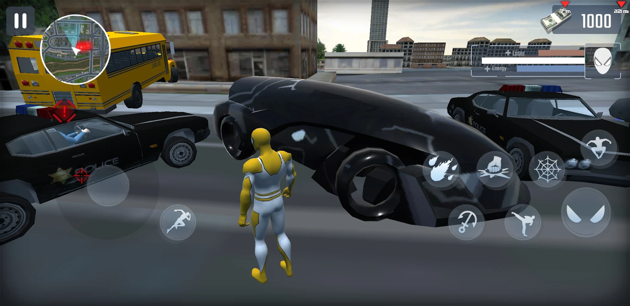 Spider Fighting:Rope Hero City - عکس بازی موبایلی اندروید