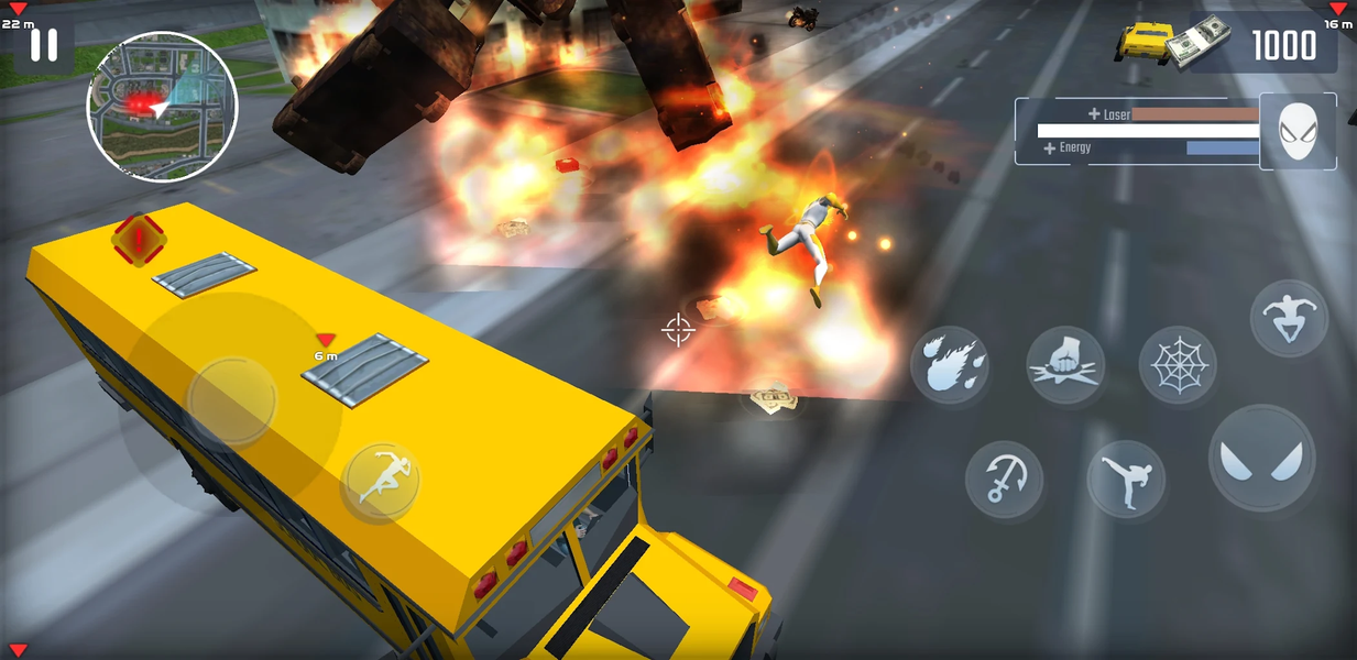 Spider Fighting:Rope Hero City - عکس بازی موبایلی اندروید