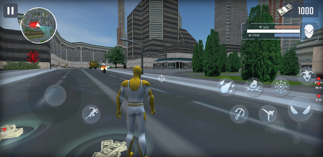 Spider Fighting:Rope Hero City - عکس بازی موبایلی اندروید