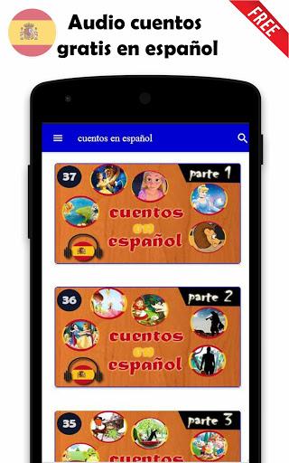 Audio cuentos gratis en español - Image screenshot of android app