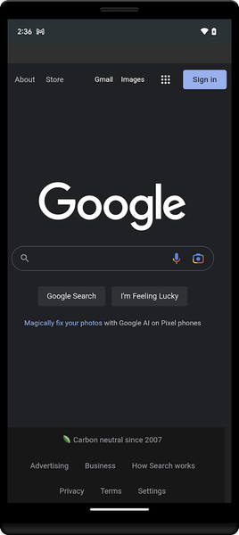 Basic Web Browser - Image screenshot of android app