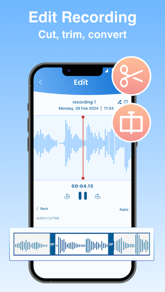 Voice Changer: Record & Edit - Image screenshot of android app