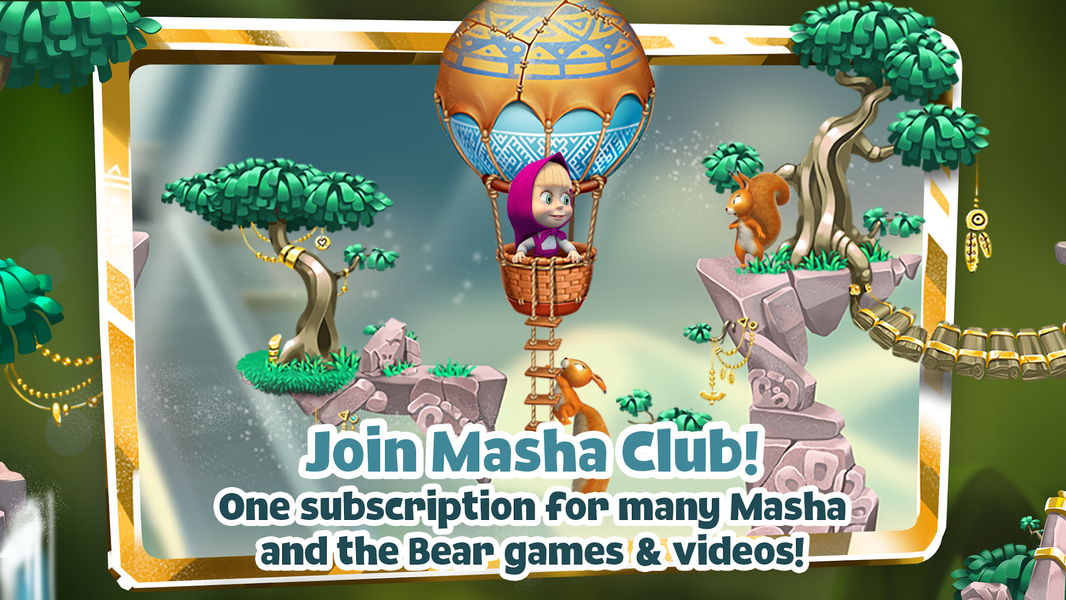 Masha and the Bear Adventure - عکس برنامه موبایلی اندروید