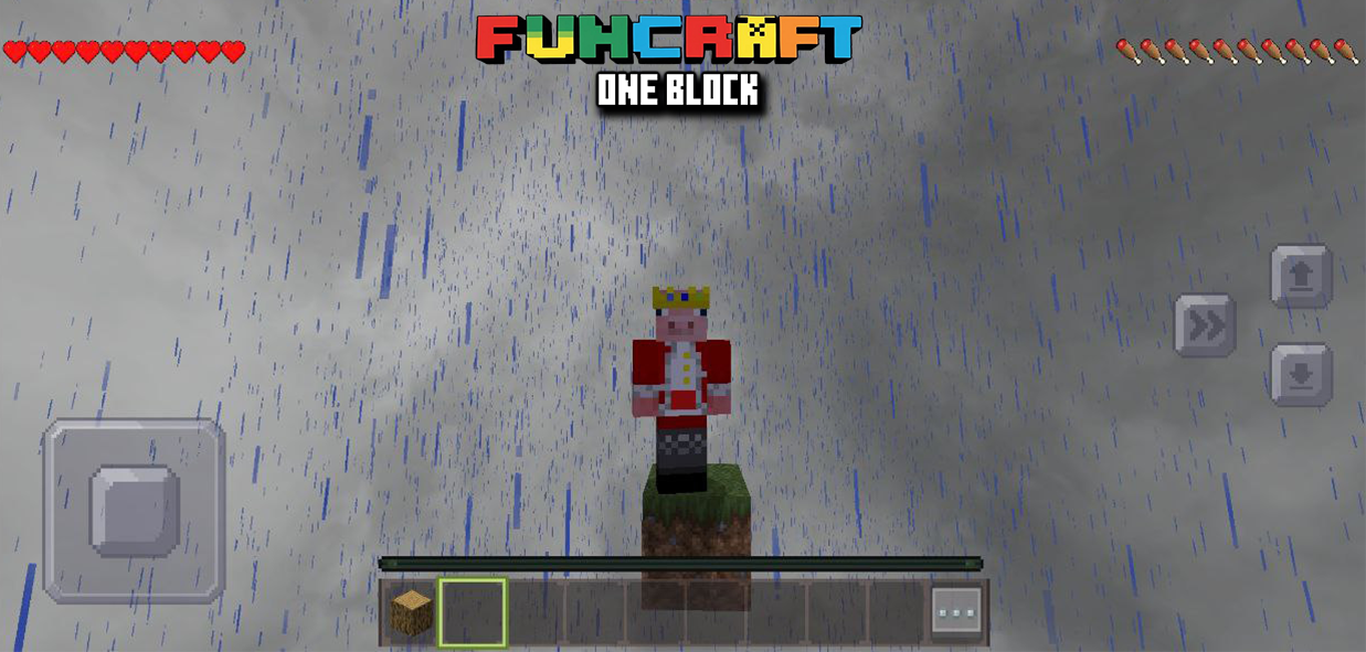 FUNCRAFT : One Block Survival - عکس بازی موبایلی اندروید