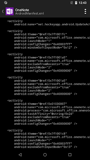 APK Analyzer - عکس برنامه موبایلی اندروید