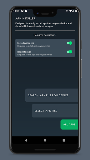 Apk Installer - Image screenshot of android app