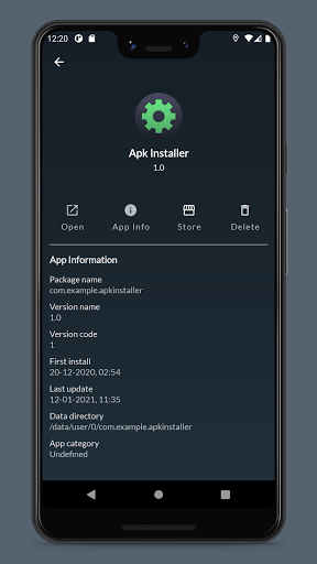 Apk Installer - عکس برنامه موبایلی اندروید