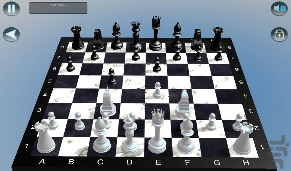 شطرنج حرفه ای - عکس بازی موبایلی اندروید
