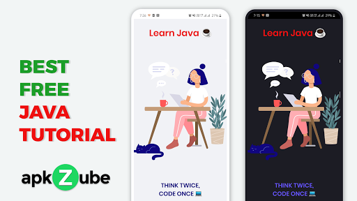 Learn Java Tutorial ApkZube - عکس برنامه موبایلی اندروید